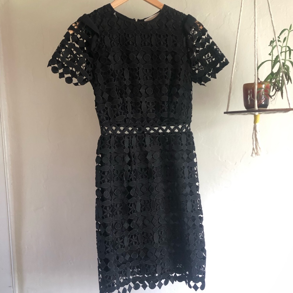 Michael Kors black lace dress size 0 - perfect condition